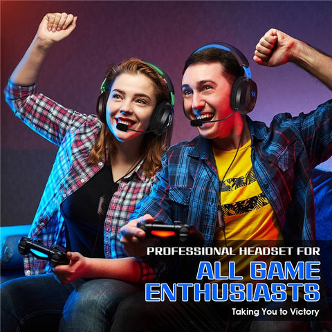 KOTION EACH G3100 For PS4 / PS5 / Nintendo Switch Gaming Headset Wired Headphone with Microphone