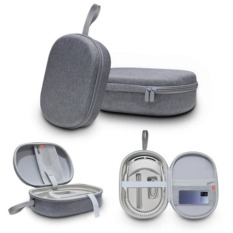 JYS JYS-APP001 Storage Bag for Apple Vision Pro VR Accessories Carrying Case, Grey Linen Cover