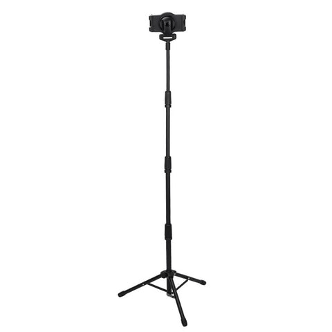 JYX-008 Universal 4.7-14inch Mobile Phone Tablet Holder Floor Stand Metal Retractable Tripod Bracket