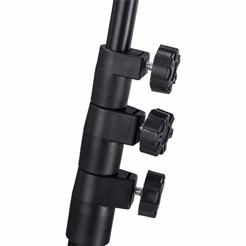 311V23 Retractable Adjustable Tablet Holder Tripod Floor Stand for Live Broadcast Video Shooting