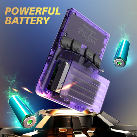 R36xx Handheld Game Console 3.5 Inch Screen Retro Arcade Gaming Controller, WiFi Version  /  No TF Card