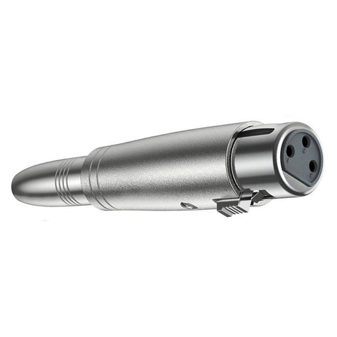 JUNSUNMAY XLR Female to Female 6.35mm TRS Audio Adapter Microphone Connector Audio Equipment Converter