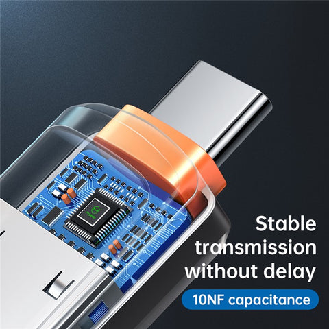 MCDODO OT-8730 USB-A 3.0 to Type-C Mini OTG Adapter