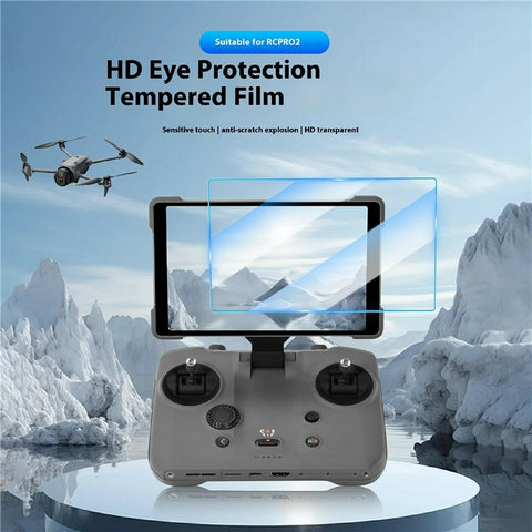 STARTRC 12020052 2Pcs Screen Protector for DJI RC Pro 2 Controller Tempered Glass Film HD Anti Fingerprint