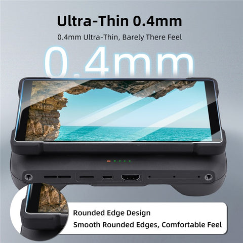 2Pcs For DJI RC Pro 2 Remote Control with Screen Ultra Thin Film Tempered Glass Screen Protector