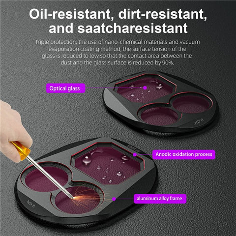 STARTRC 12020053 For DJI Mavic 4 Pro ND Filter Set ND8 / ND16 / ND32 / ND64 Optical Glass Lens Filters