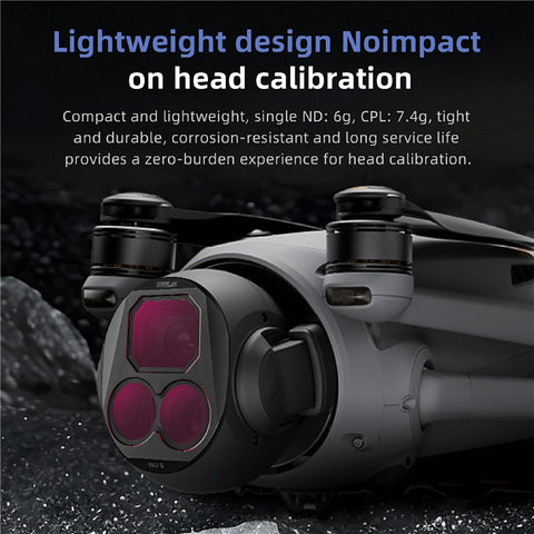 STARTRC 12020053 For DJI Mavic 4 Pro ND Filter Set ND8 / ND16 / ND32 / ND64 Optical Glass Lens Filters