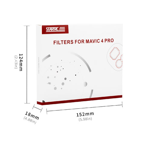 STARTRC 12020054 For DJI Mavic 4 Pro Filter Set CPL / ND8 / ND32 / ND64 Drone Camera Lens Filters