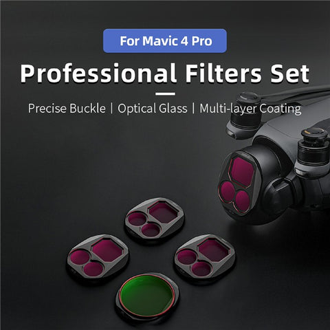 STARTRC 12020054 For DJI Mavic 4 Pro Filter Set CPL / ND8 / ND32 / ND64 Drone Camera Lens Filters