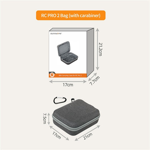SUNNYLIFE B06 For DJI RC Pro 2 Remote Controller Protective Case Shockproof Storage Bag