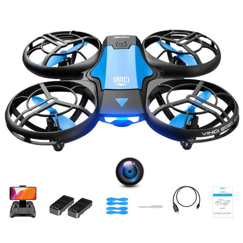 4DRC V8 Gesture Sensing RC Drone 5.0MP HD Camera FPV Altitude Hold Remote Control Quadcopter with 2 Batteries