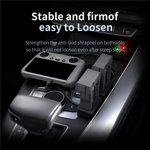 STARTRC 1124026 2-in-1 Car Charger for DJI Mini 4 Pro / Mini 3 / Mini 3 Pro Series Cigarette Lighter Charger