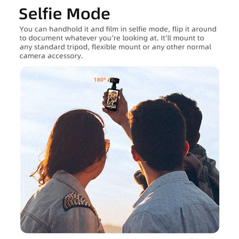 ORDRO M5 3 Axis Stabilizer Gimbal 3.5 Inch Rotating Screen Camcorder HD DV Travel Pocket Camera