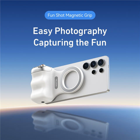 TELESIN Magsafe-Compatible Smartphone Camera Grip Cell Phone Handle Holder for Photography, MFI Certified