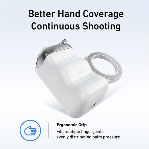 TELESIN Magsafe-Compatible Smartphone Camera Grip Cell Phone Handle Holder for Photography, MFI Certified