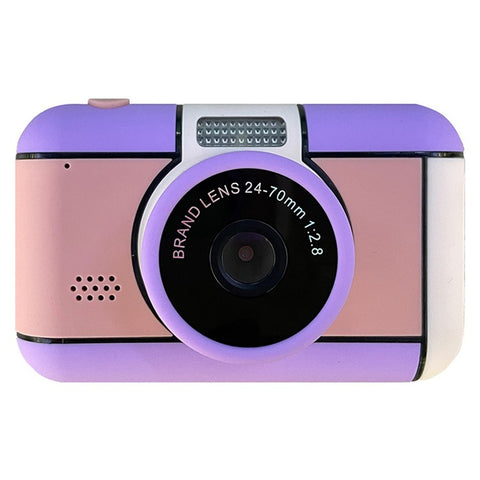 D7 2.4 Inch IPS Screen Dual Lens HD Kids Digital Camera Video Recorder