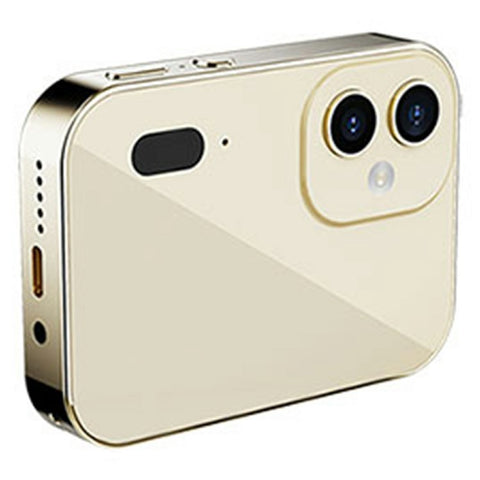 D6 3 Lens CCD Camera 4K Digital Camcorder Touchscreen Card Camera with 128GB Memory Card