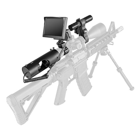 G1 5-inch Screen Digital Night Vision Set with Flashlight, Camera Lens, Mount Bracket Infrared Night Vision (No Battery)