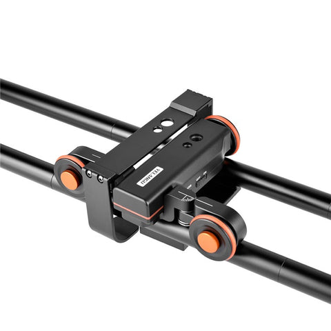 YELANGU L4X-BE Camera Dolly + Camera Slider Set 3-Speed Electric Dolly Car with 60cm Aluminum Alloy Track Rail and Remote