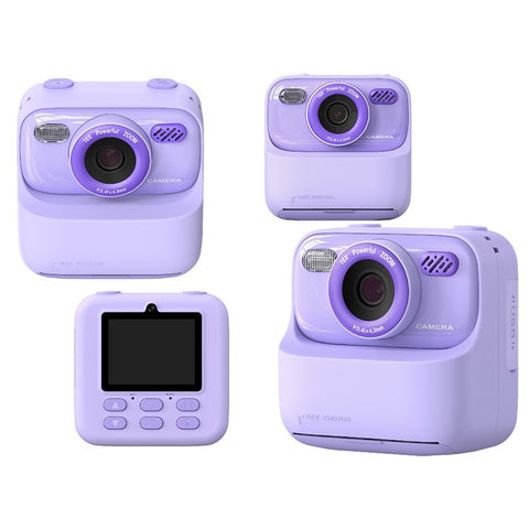P79 Photo Instant Print Kids Digital Camera Fun Game HD 1080P Dual Lens Camera with 32G Memory Card