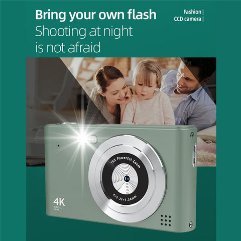 H15 2.4-inch IPS Screen Digital Camera HD Photo Video Recording CCD Camera