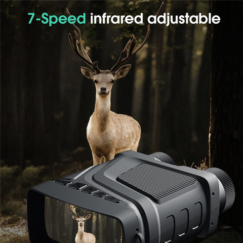 N002 4K HD 7-Gear Infrared Night Vision Binoculars 10X Digital Zoom Camera