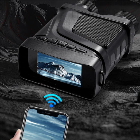 N002 4K HD 7-Gear Infrared Night Vision Binoculars 10X Digital Zoom Camera