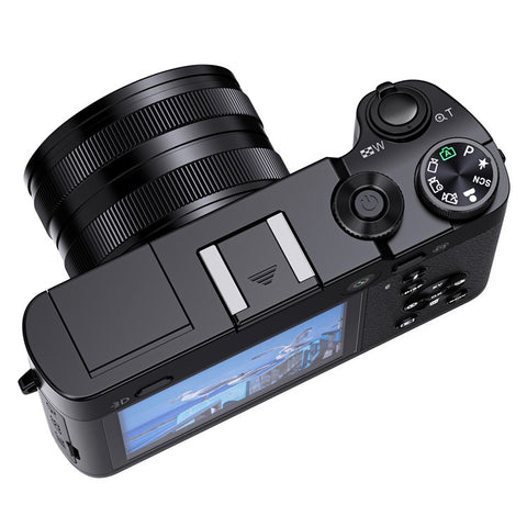 DC205X Dual Lens Camcorder High Definition Optical Zoom 5K Digital Camera Video Recorder