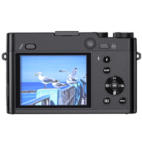 DC205X Dual Lens Camcorder High Definition Optical Zoom 5K Digital Camera Video Recorder