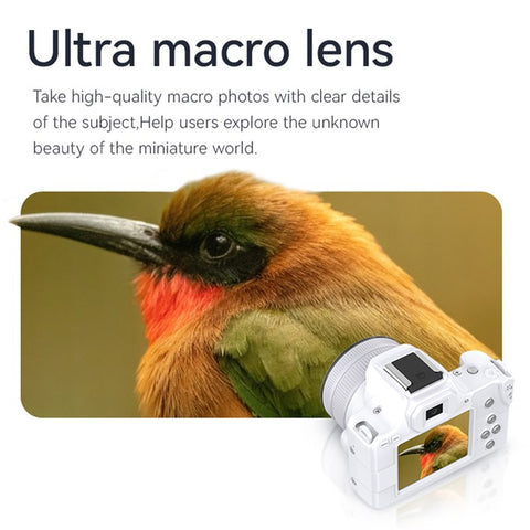 D11 Mini Digital Camera HD Video Recording DSLR Camera 48MP MAX with 64G Memory Card