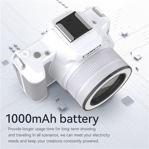 D11 Mini Digital Camera HD Video Recording DSLR Camera 48MP MAX with 64G Memory Card