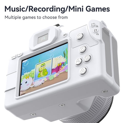D11 Mini Digital Camera HD Video Recording DSLR Camera 48MP MAX with 64G Memory Card
