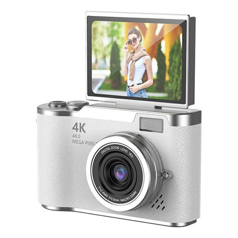 LK007 2.4 Inch Flip Screen High Definition Digital Camera 8X Zoom CCD Camcorder with 32G Memory Card + Card Reader