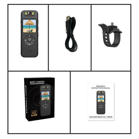 Z09 WiFi Outdoor Sports Cycling Video Recording Camera Rotatable Lens 4K HD Waterproof Camera