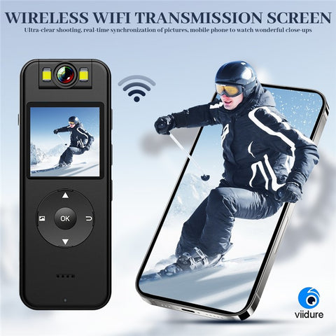 Z09 WiFi Outdoor Sports Cycling Video Recording Camera Rotatable Lens 4K HD Waterproof Camera