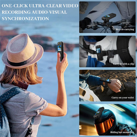 Z09 WiFi Outdoor Sports Cycling Video Recording Camera Rotatable Lens 4K HD Waterproof Camera