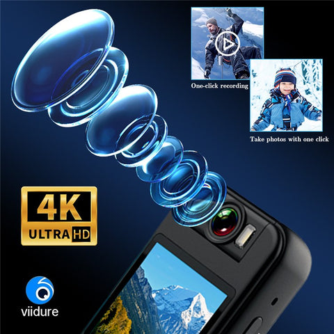Z09 WiFi Outdoor Sports Cycling Video Recording Camera Rotatable Lens 4K HD Waterproof Camera