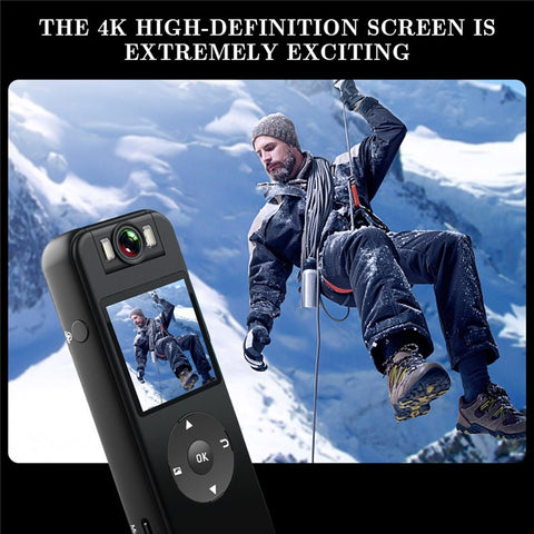 Z09 WiFi Outdoor Sports Cycling Video Recording Camera Rotatable Lens 4K HD Waterproof Camera