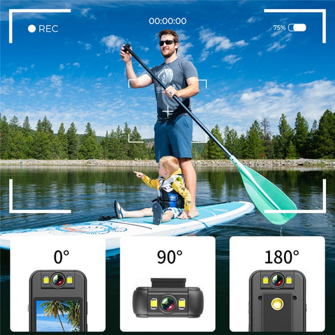 Z09 WiFi Outdoor Sports Cycling Video Recording Camera Rotatable Lens 4K HD Waterproof Camera