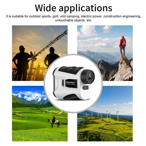 KAEMEASU KM-G600H Golfing Range Finder 5-600m Laser Rangefinder