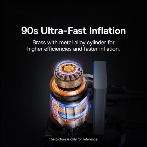BASEUS Primetrip Series 150PSI Portable Bike Pump Ultra Fast Tire Inflato