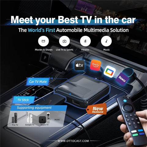 CA361 Carplay Car TV Mate TV Projection Converter Set-Top Box HD Output Adapter
