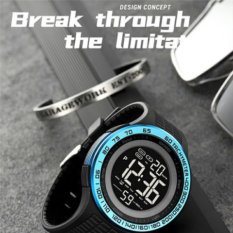SKMEI 2155 Simple Fashion Luminous Digital Watch Calendar Electronic Wrist Watch