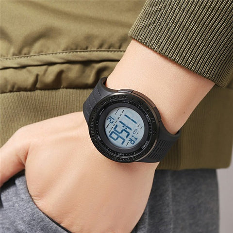 SKMEI 2155 Simple Fashion Luminous Digital Watch Calendar Electronic Wrist Watch