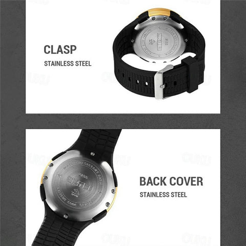 SKMEI 2155 Simple Fashion Luminous Digital Watch Calendar Electronic Wrist Watch