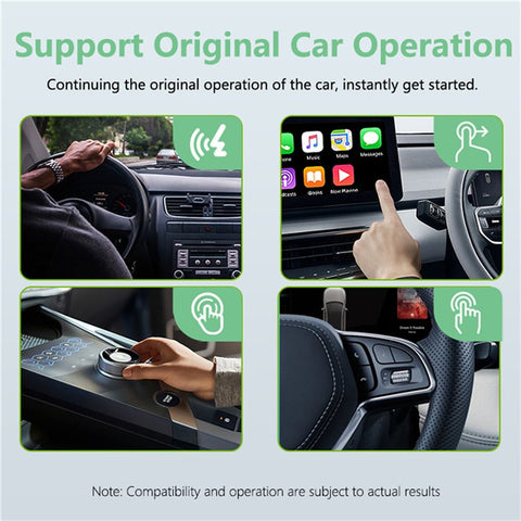 FB1 Wireless Android Auto Box Auto Connection Bluetooth-compatible / Wifi CarPlay Adapter for Wired Car Systems , 2 + 16GB