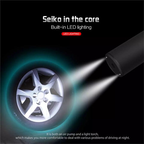 12V 150PSI Rechargeable Air Pump Tire Inflator Wireless Compressor Digital Car Tyre Pump for Car Bicycle Tire