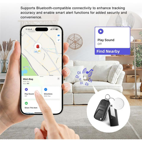 F08 Android Tracker Anti-Lost Finder Global Tracking Locator for Car Wallet Key Luggage Bag