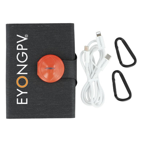 EYNOGPV 14W Foldable Portable Solar Panel Charger High-Efficiency Waterproof Outdoor Emergency Power
