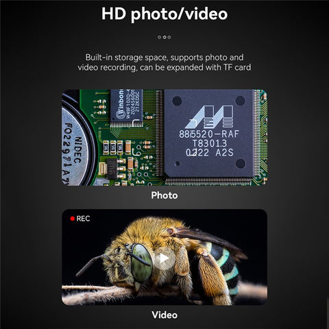 368 500X Magnification 2 Inch IPS Screen Handheld Digital Microscope for Inspection Repair